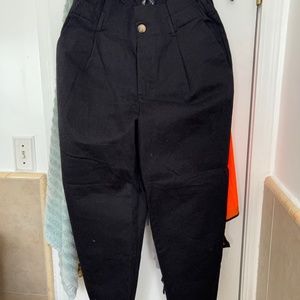 Zara black trousers